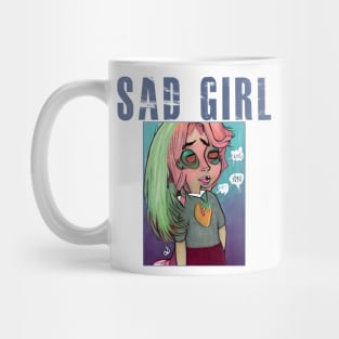 Sad Girl Mug